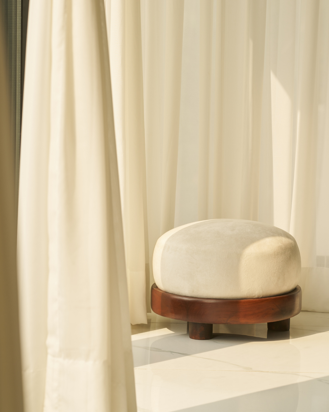 Pebble Ottoman