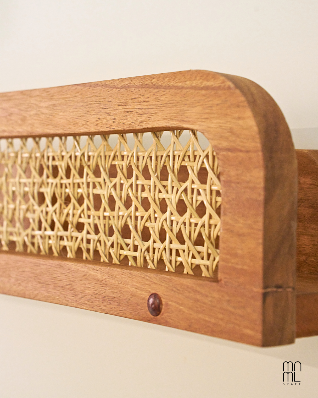 Cane Floating Shelf