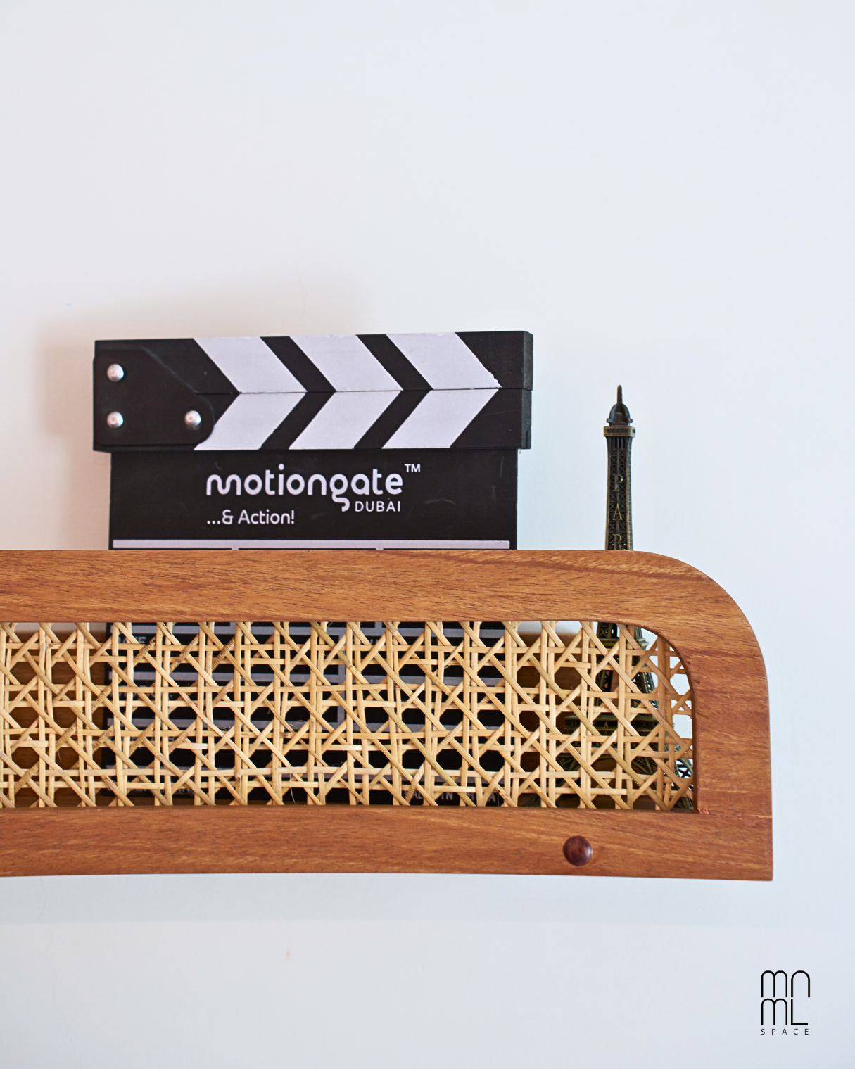 Cane Floating Shelf