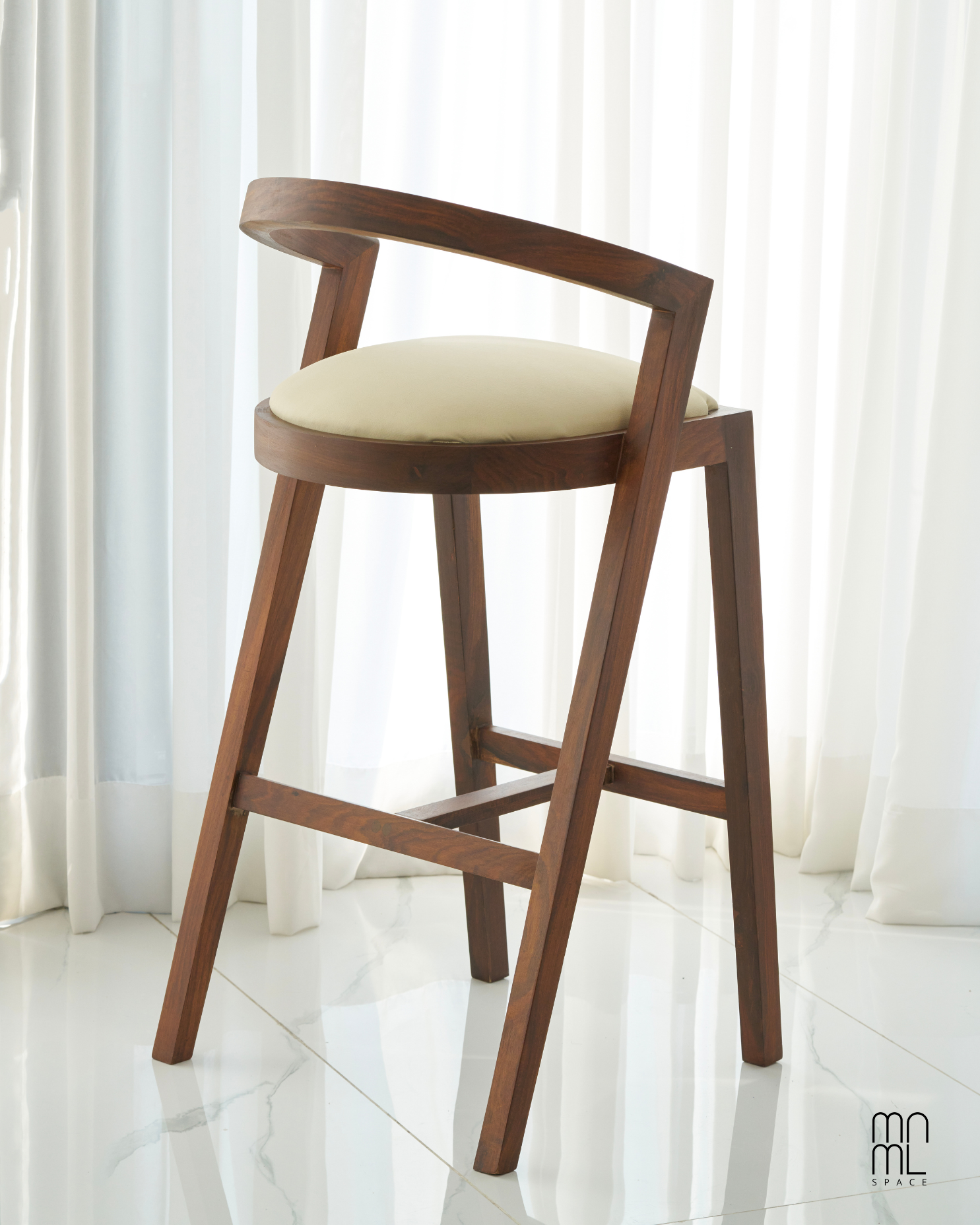 Mocha Bar Stool - Brown
