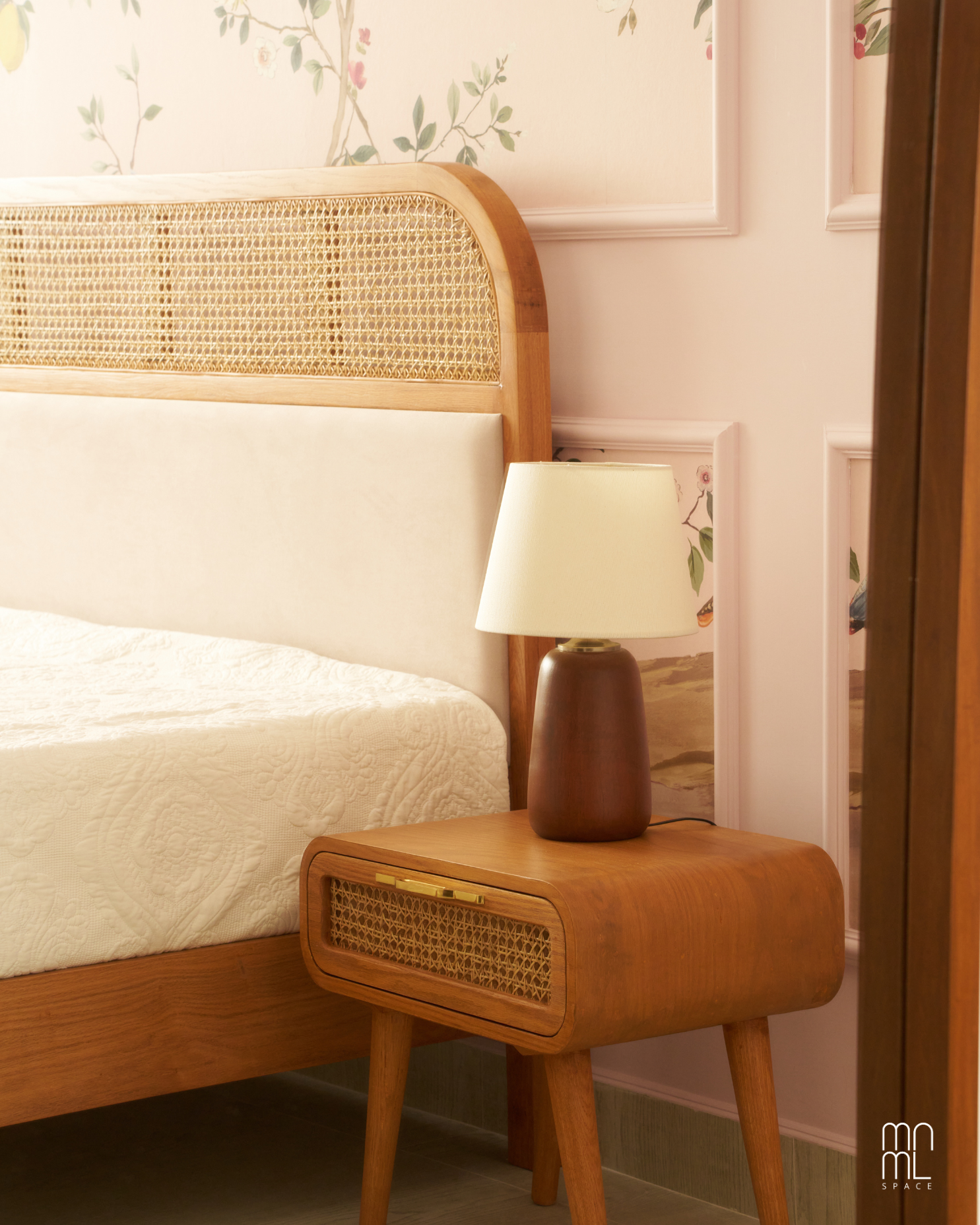 Sakura Cane Bed