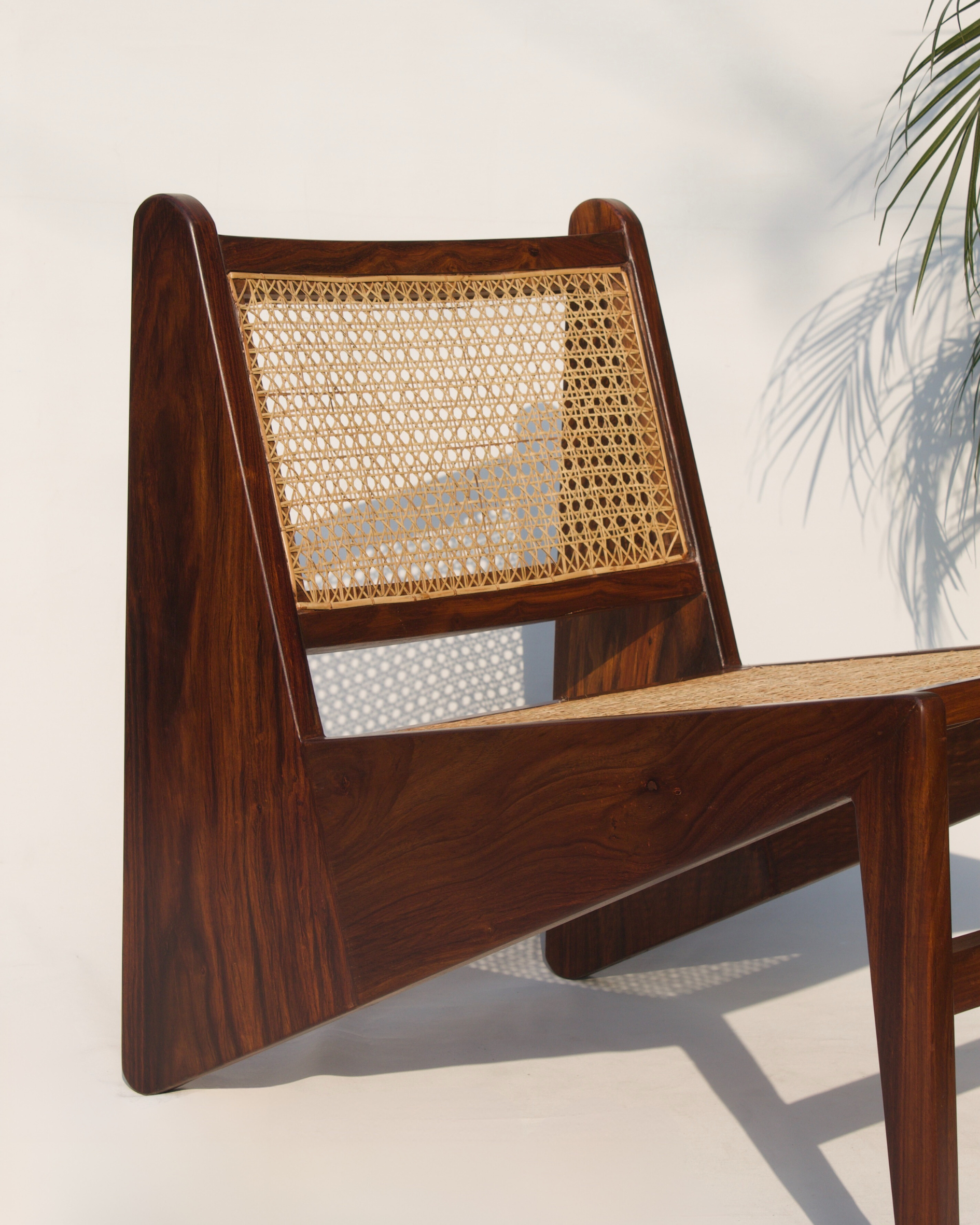 Rosewood Cane Chair