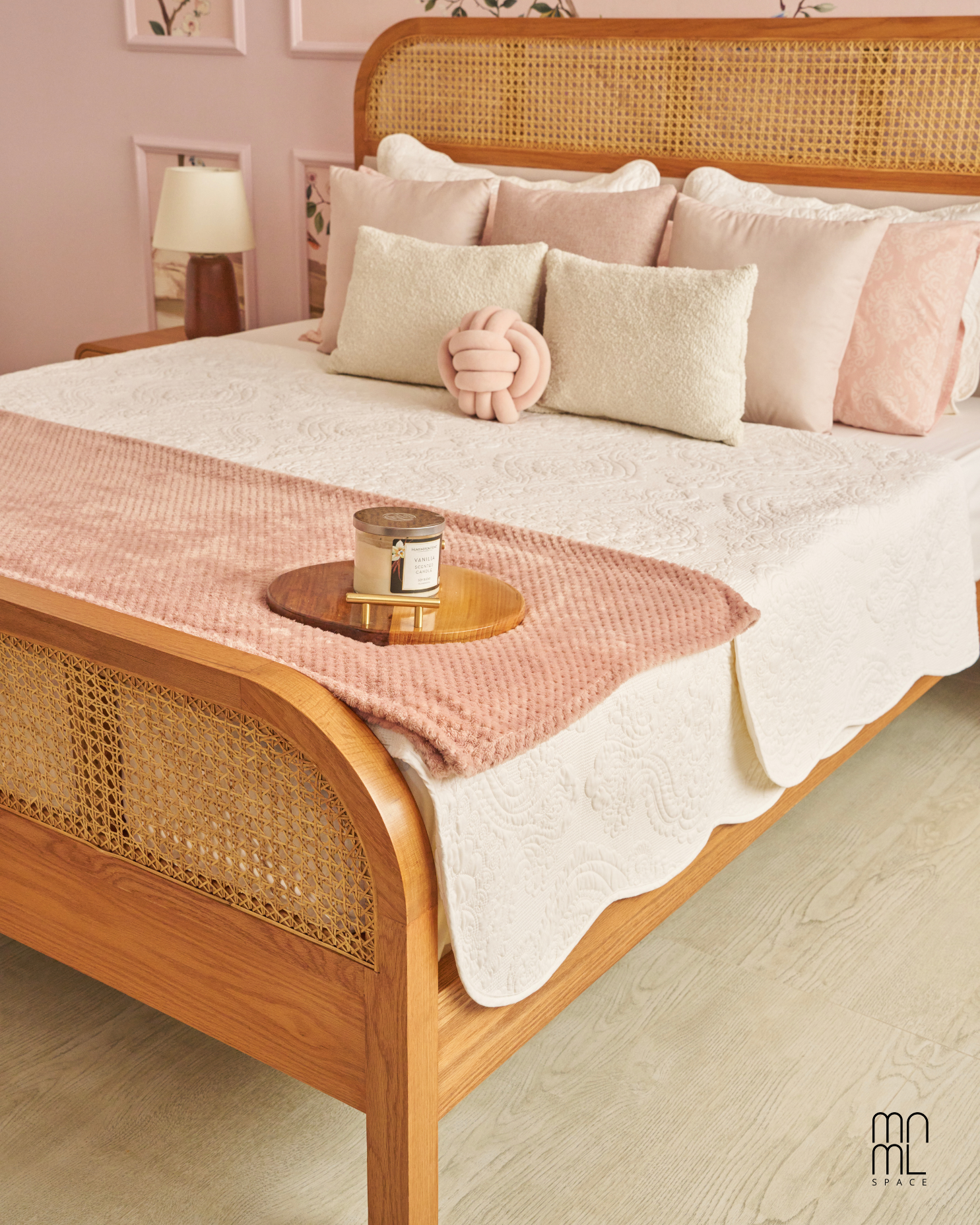 Sakura Cane Bed