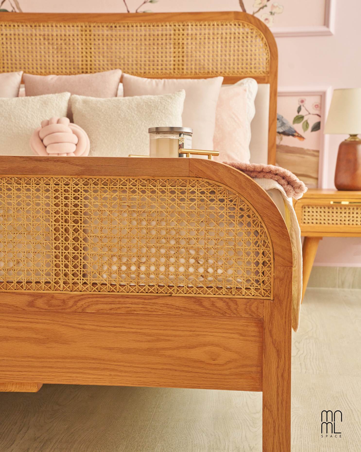 Sakura Cane Bed